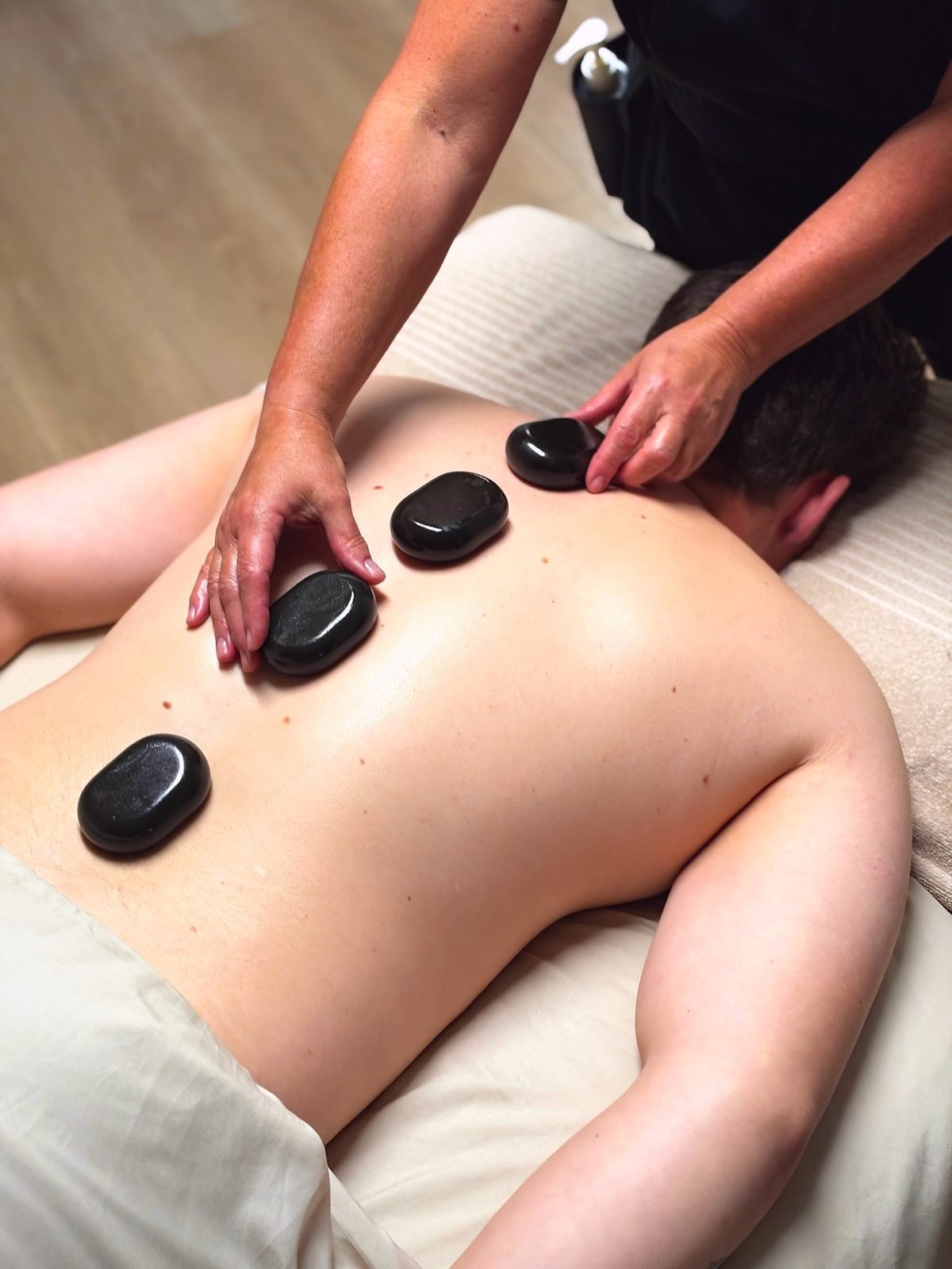 Hot stone massage at ERA